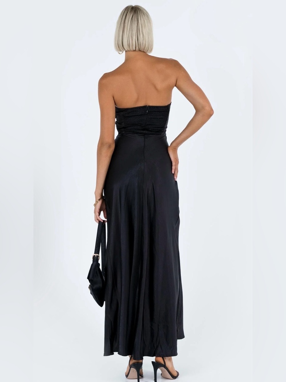 Princess Polly Ahna Maxi Dress – Black | NWOT | Size 10 - Picture 4 of 13